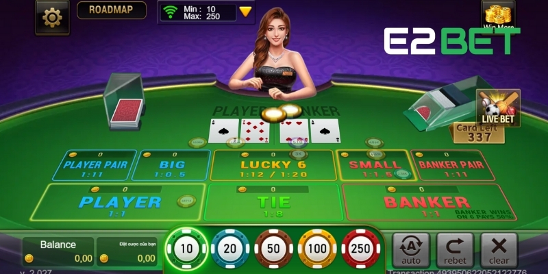 Cách Chơi Baccarat E2BET Và Chiến Lược Cược Thắng Lớn 2 Cách chơi Baccarat về quy tắc chia bài